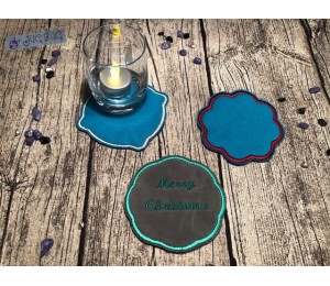 Stickserie ITH - Untersetzer Basic